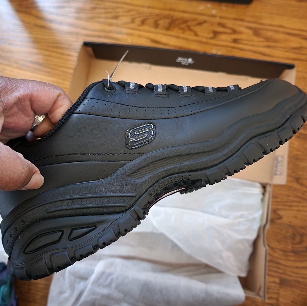 Work shoes.